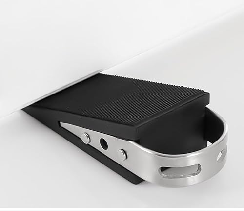 Stainless Steel Silicone Door Top Punch Free Windproof Stopper