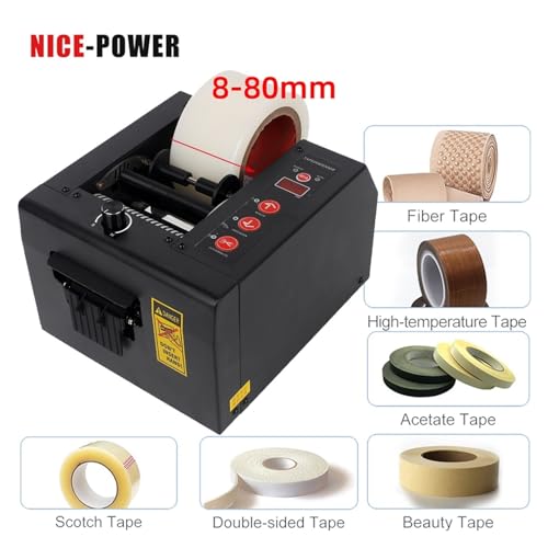 Packaging Tape Dispensers Tape Automatic Cutter Machine Paper Cutter Tape Dispenser Office Supplies Cutting Tools Phone Sticker Cutting Machine(7-50mm)
