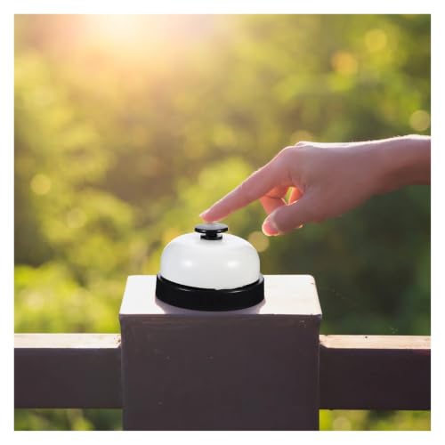 6PCS Front Desk Bell Black Call