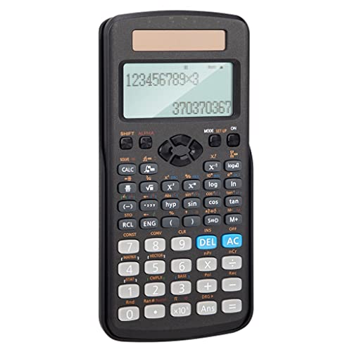 GFHSKRPL Scientific Calculator 417 Function Standard Engineer Calculators Middle High School Student Supplies Electronic Calcu