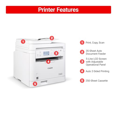 Canon imageCLASS MF284dw Multifunction Wireless Monochrome Laser Printer