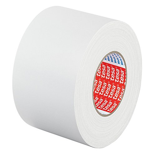 Tesa 4651-513-00 "Premium" Cloth Tape, White, 50 m x 50 mm