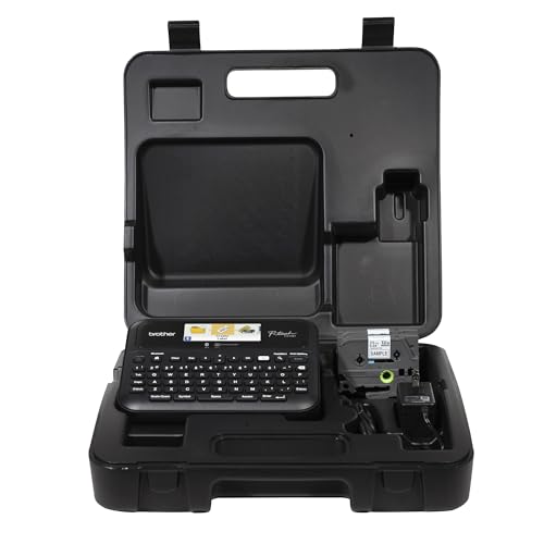 Brother P-Touch PT- D610BTVP Business Professional Connected Label Maker | Connect and Create via Bluetooth® on TZe Label Tapes up to ~1 inch