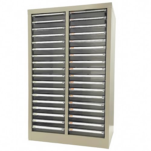INTSUPERMAI Office Cabinets Document CFile Cabinet 36 Drawers Metal Document Storage Box