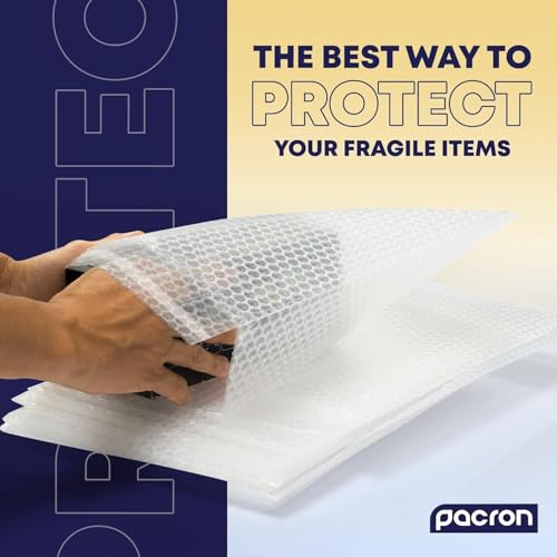 PACRON Clear bubble out Bags 8x11.5 Inch Bubble pouches 175/Qty, Self-Sealing clear bubble mailer Bubble bags for Shipping, Packing, Storage, Moving, Bubble Cushioning Wrap Bags for all Fragile China