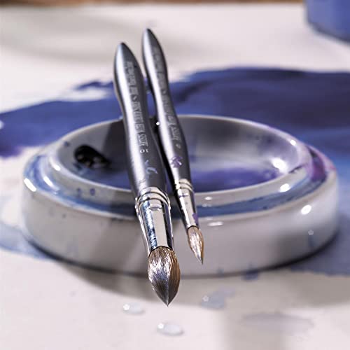 Winsor & Newton Professional Watercolour Sable Brush, Pointed Round #6