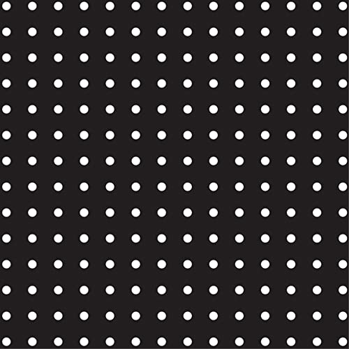 Chisholm 9329368 Black Punched Card Stock Paper Backer44; 90 x 46 x 46 in.
