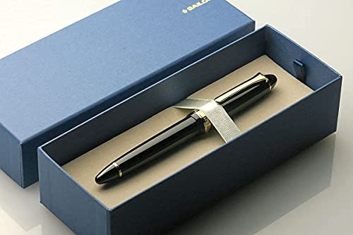 Sailor 11-0570-220 Pro Fit Casual Fountain Pen, Gold Trim, Black, Fine Point