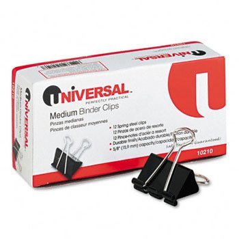 Universal Binder Clips CLIP,BINDER,MEDIUM (Pack of100)