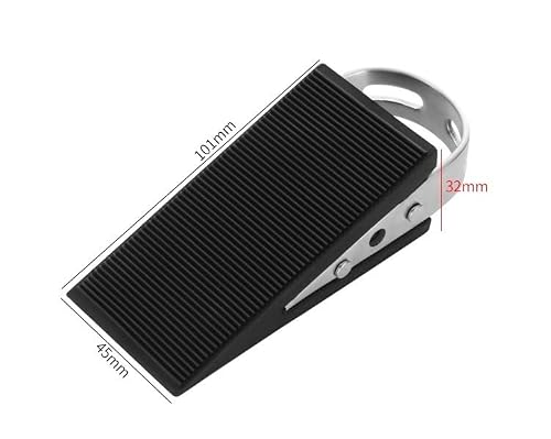Stainless Steel Silicone Door Top Punch Free Windproof Stopper