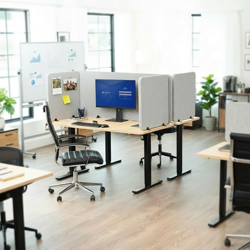 VIVO Gray Freestanding 60 x 24 in Privacy Panel, PP-1-V060G-S