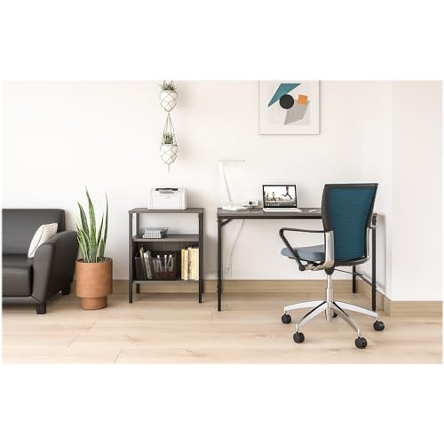 Safco Simple Gray Metal Work Desk