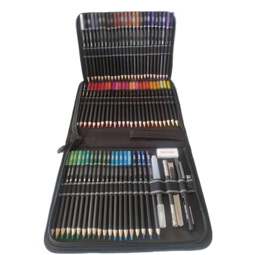 ZYQHMY 78 Pieces Of Water-soluble Colored Pencil Set, Art Painting Graffiti Colored Pencil Set