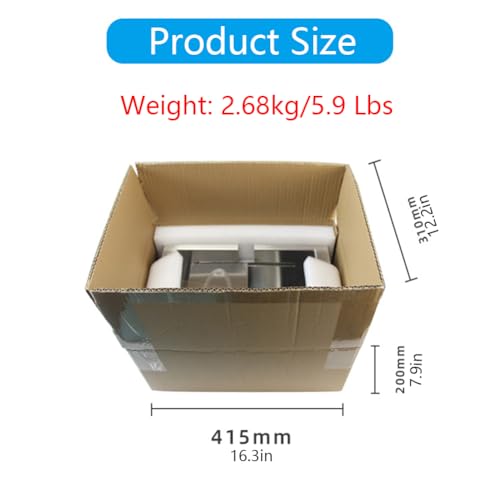Transaction Tray,Ticketing Windows.Drop-in Deal Tray Brushed Finish 304 Stainless Steel Cash Window Drop Deal Tray Cash Register Tray for Gas Stations, Banks, Hospital and Ticket Window, Silver