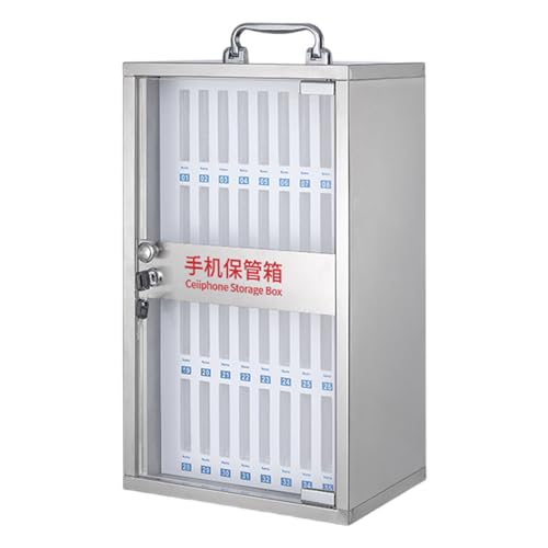 YUSHENYI Multifunctional Wall Mount Phone Holder Locking Mechanism Ensures and Saves Space in Educational Institutions Wall Safe