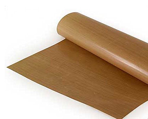 Xinghoo 100CM x 5 Yard Teflon PTFE Sheet Roll with Adhesive Back 5Mil Thickness for Heat Press Transfers