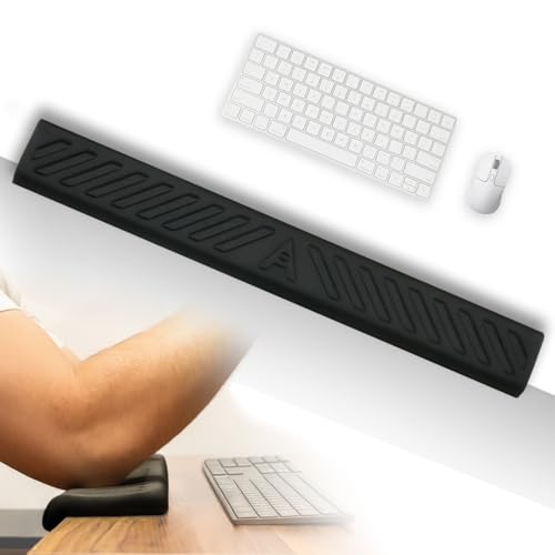 Desk Edge Cushion, Extra Long 28 Inch Arm Rest Pad for Desk, Memory Foam