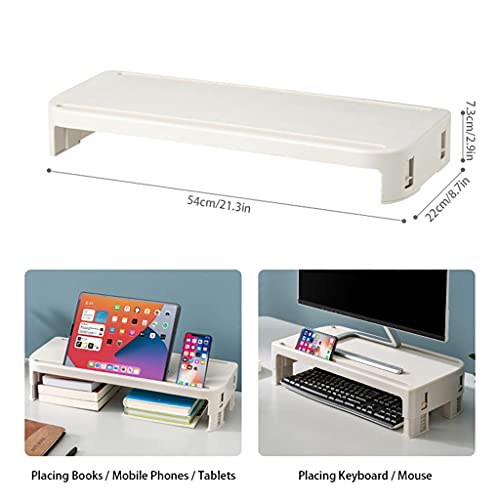 VCDUXMQLK Height Adjustable Laptop Stand Bracket Portable Notebook Support Holder for Computer Screen Riser Monitor