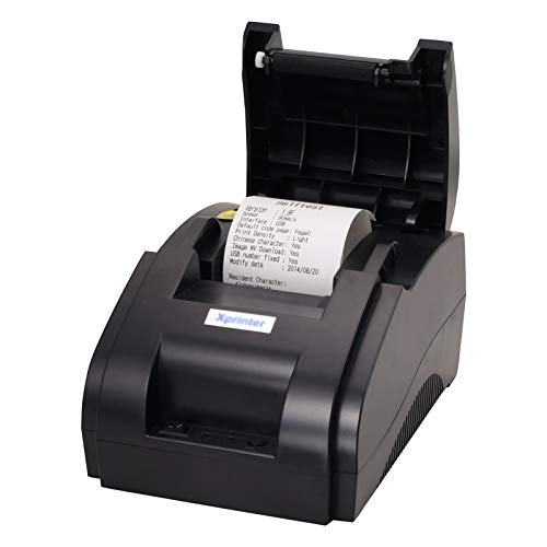 UIOLCFG 58mm Thermal Printer Take-Out Pos Printers Cashier Small Ticket Machine Catering for Super Market