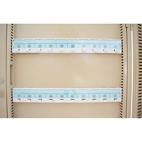 HayWHNKN Key Lock Cabinet Adjustable Key Cabinet Lock Box with Key Hang Beige 240 Position