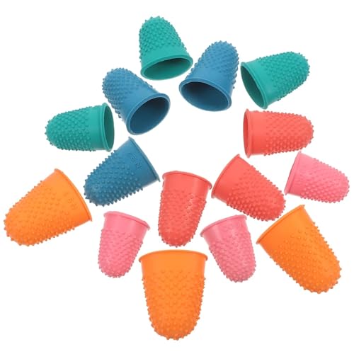 Rubber Fingers Tips 90Pcs Reusable Silicone Finger Guards for Money Counting, Sorting & Writing