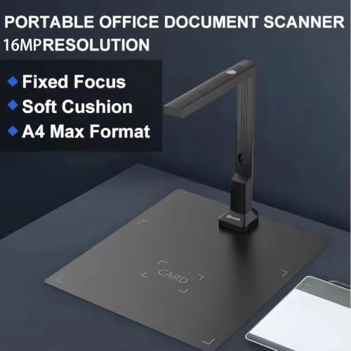 Professional Document Scanner with OCR for Contract Books