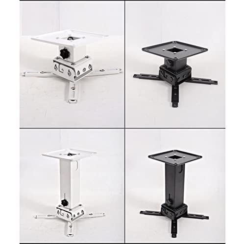 Projector Stand Projector Rack Home Wall-Mounted Aluminum Alloy Projector Stand Living Room Conference Room Telescopic Ceiling Projector Shelf Projector Mount ( Brass)
