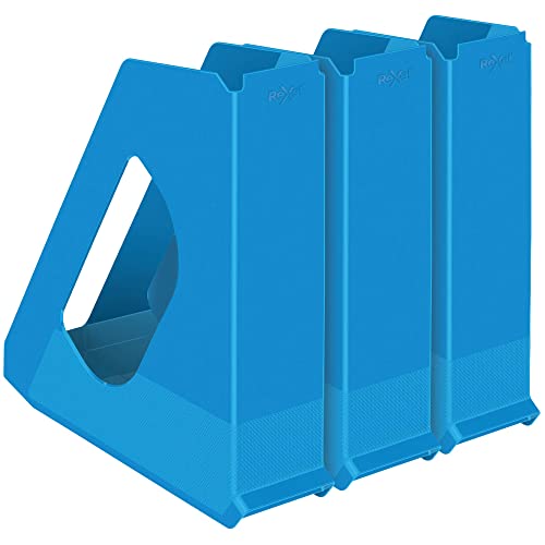 Rexel Choices, 2115603, Magazine File, A4, Blue