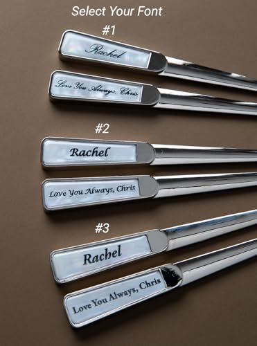 Antique Alive Personalized Mother of Pearl Letter Opener, Custom Name Mail Envelope Opener, Desk Accessory, Unique Office Executive Gift