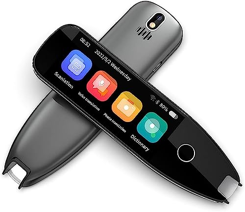 EliteBloom Languages P Translator, Portable Foreign Language Real Time Way Translations, Language Translating Device, Lightweight Portable Scanning Translator,
