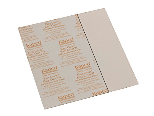 KAPCO EF8585 Easy Cover Book Cover II, 8.5" x 5.75", Pack of 5