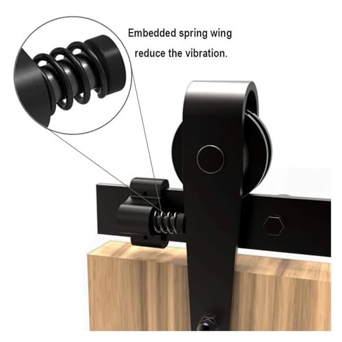 Sliding Barn Door Stopper for 40mm Width Flat Track Adjustable Door Stoppers Replacement Part Rail Track Hardware Accessories