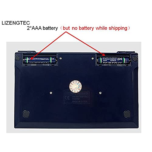 NSUQOA Business Finance Battery with Alarm Clock 12 Digit Big Button Folding Electronic Calculator