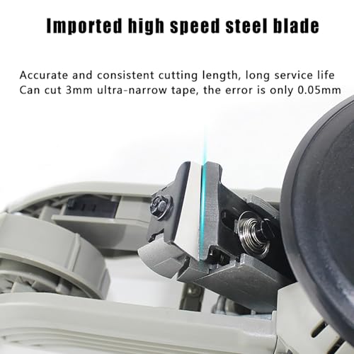 Automatic Electric Tape Dispenser with Adjustable Rotary Cutter,Detachable Rollers,Heavy Duty for Warehouse,School,Office,Shop