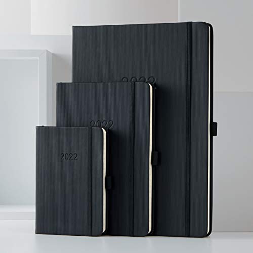 Sigel C2218 Conceptum Weekly Planner 2022-22,5 x 31,5 cm - hardcover - 192 Pages - Black