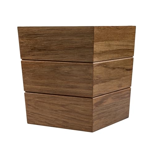 Whitecap Teak Waste Basket, Large