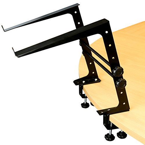 RockJam RJLP1 Adjustable DJ Laptop Stand, Anti Slip Desktop Riser