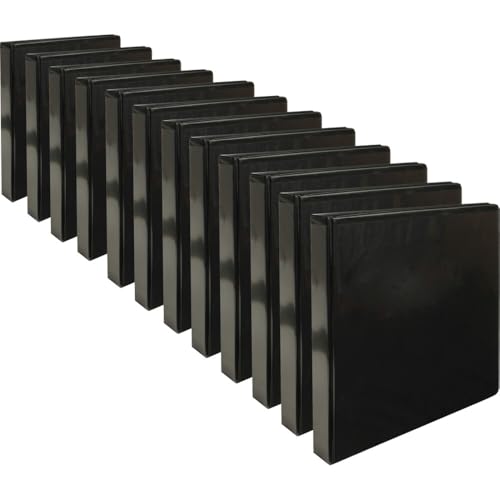 Business Source 1" Round-Ring View Binder
