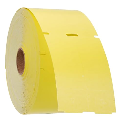 Direct Thermal Consignment Style Tags (Yellow, 6 Pack 6000 Labels)