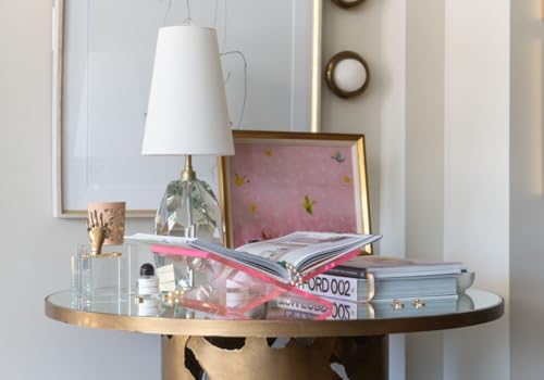 Alice Lane Lucite Galerie Book Stand Acrylic Display Holder Blush