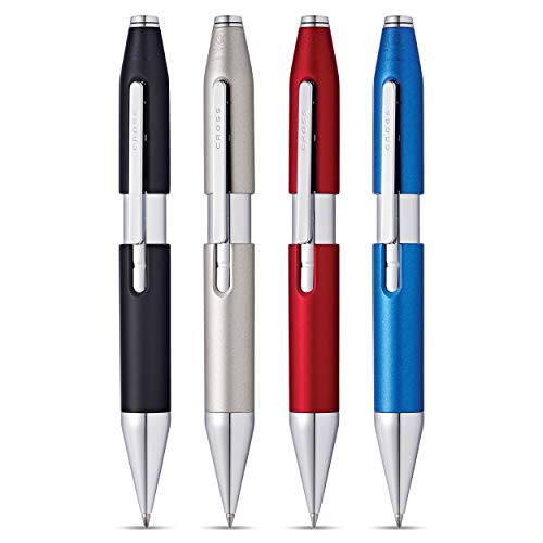 Cross X Refillable Gel Ink Rollerball Pen, Chrome Appointments, Includes Branded Retail Packaging - Graphite Grey