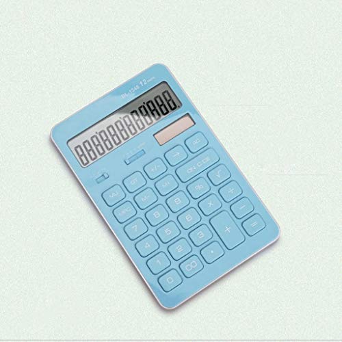 Calculator, Battery and Solar Hybrid Powered LCD Display, Shock and Water Resistant, for Restaurants, Construction Sites