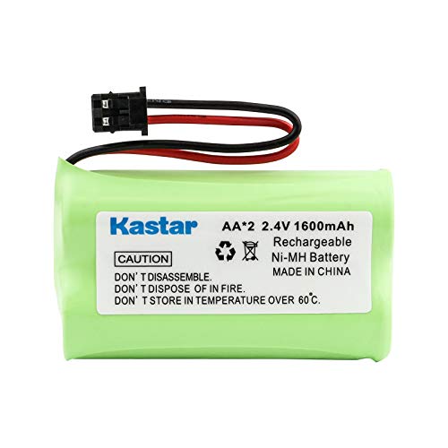 Kastar 50-Pack AAX2 2.4V 1600mAh MSM Plug Ni-MH Rechargeable Battery Replacement for Uniden BT1007 BT-904 BBTY0700001 CEZAi2998 DCX150 DECT1500 D1484 Panasonic HHR-P506 Home Handset Telephone