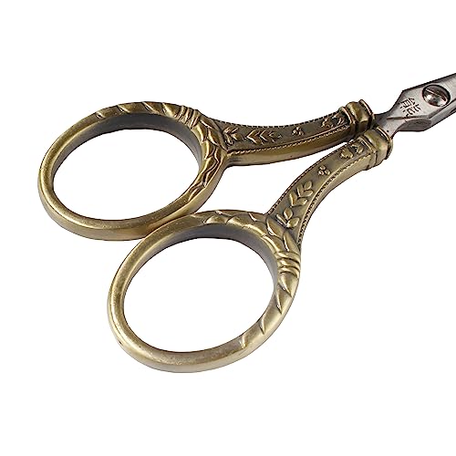 JubileeYarn Floral Embroidery Scissors - Bronze - 30 Scissors