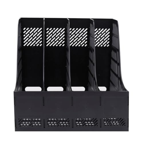File Rack Office Desktop File Frame Data Rack Folder Archive Bookshelf Letter Trays(Blue)