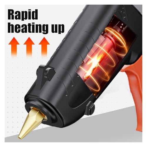 Hot Glue Gun, 150W Hot Melt Glue Gun 11mm Sticks Industrial Guns Heat Temperature Thermo Electric Repair Tool DIY Electrothermal,cordless hot glue gun