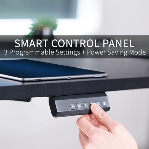 VIVO Black 83 x 30 in Standing Desk, DESK-KIT-2W8B