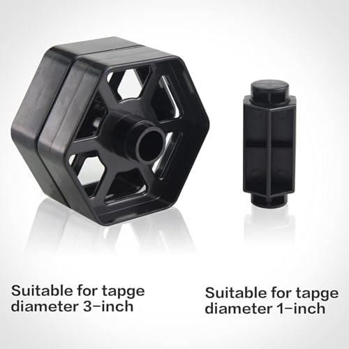 3pcs Portable Tape Dispenser, Clear Tape Cutter, Multi-Roll Storage Slot,Cutting: 46 mm, for Office School and Warehouse (Purple)