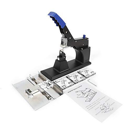 Manual Stapler Heavy Duty Stapler Office Manual Desktop Saddle Stitchers Can Both Saddle and Flat Maximum Binding Thickness 6.5mm