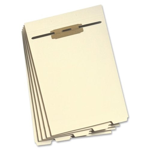 Smead 35600 Stackable End Tab Folder Dividers with Fastener Letter 1/2-Inch Cap 50 Each/Pack